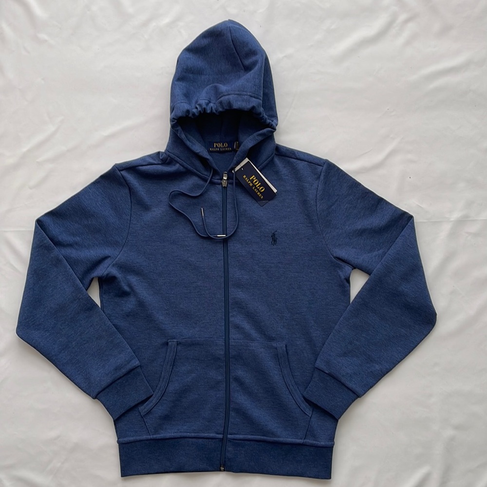 Polo Ralph Lauren Men’s Double Knit Tech Fleece Hoodie NEW [Sz: SM, MED, X-LG]